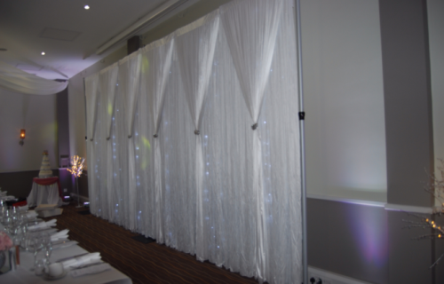 Wedding Starlight Backdrop- Elegant Dj Events